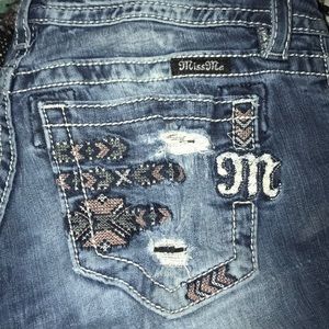 27 miss me boot cut jeans . 33 inseam